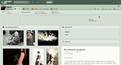 Desktop Screenshot of kat3r.deviantart.com