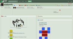 Desktop Screenshot of portalfansunite.deviantart.com