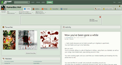 Desktop Screenshot of humanbec-noir.deviantart.com