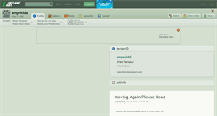 Desktop Screenshot of ampvkidd.deviantart.com