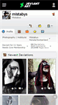 Mobile Screenshot of mistabys.deviantart.com