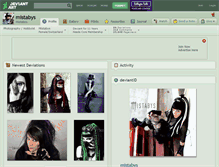 Tablet Screenshot of mistabys.deviantart.com