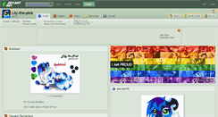 Desktop Screenshot of lily-the-pink.deviantart.com
