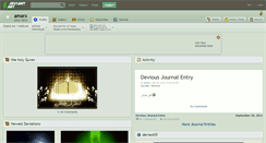 Desktop Screenshot of amarx.deviantart.com