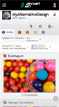 Mobile Screenshot of myalternativedesign.deviantart.com