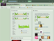 Tablet Screenshot of baseusersandmakers.deviantart.com