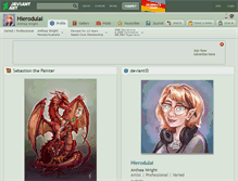 Tablet Screenshot of hierodulai.deviantart.com