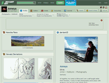 Tablet Screenshot of anneya.deviantart.com