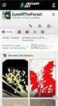 Mobile Screenshot of eyesoftheforest.deviantart.com