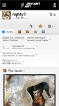 Mobile Screenshot of nighty.deviantart.com