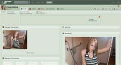 Desktop Screenshot of cindy-devos.deviantart.com