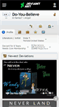 Mobile Screenshot of do-you-believe.deviantart.com