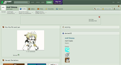 Desktop Screenshot of m4r1lmoxa.deviantart.com