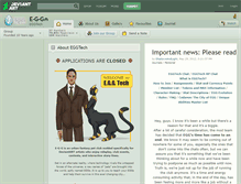 Tablet Screenshot of e-g-g.deviantart.com