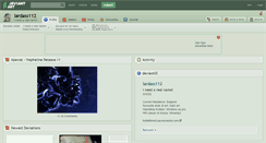 Desktop Screenshot of lardass112.deviantart.com