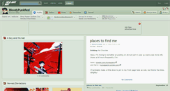 Desktop Screenshot of bloodypunkred.deviantart.com