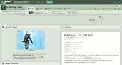 Desktop Screenshot of its-raining-neon.deviantart.com