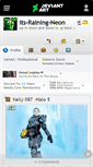 Mobile Screenshot of its-raining-neon.deviantart.com