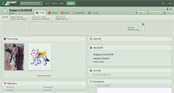 Desktop Screenshot of dubarry3645698.deviantart.com