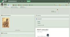 Desktop Screenshot of fenol.deviantart.com