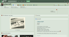 Desktop Screenshot of calliope-moep.deviantart.com