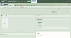 Desktop Screenshot of dopeplz.deviantart.com