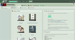 Desktop Screenshot of humon-fans.deviantart.com