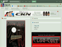 Tablet Screenshot of clag-cult.deviantart.com