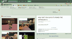 Desktop Screenshot of greivous1214.deviantart.com