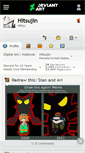 Mobile Screenshot of hitsujin.deviantart.com