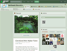 Tablet Screenshot of northeast-ohio-art.deviantart.com
