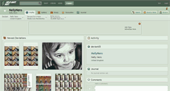 Desktop Screenshot of nellynero.deviantart.com