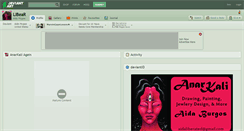 Desktop Screenshot of libear.deviantart.com