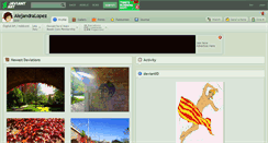 Desktop Screenshot of alejandralopez.deviantart.com