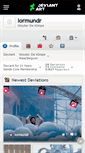 Mobile Screenshot of iormundr.deviantart.com