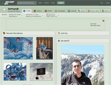 Tablet Screenshot of iormundr.deviantart.com