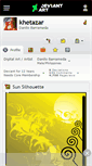 Mobile Screenshot of khetazar.deviantart.com