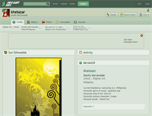 Tablet Screenshot of khetazar.deviantart.com