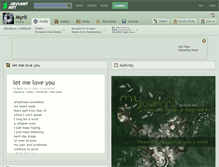 Tablet Screenshot of myrli.deviantart.com