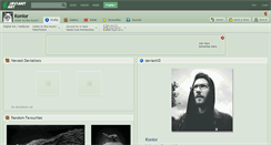 Desktop Screenshot of konior.deviantart.com