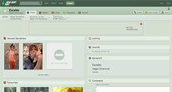 Desktop Screenshot of exceles.deviantart.com