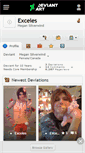 Mobile Screenshot of exceles.deviantart.com
