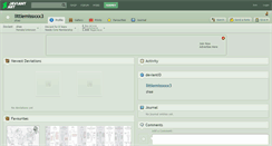 Desktop Screenshot of littlemissxxx3.deviantart.com