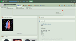 Desktop Screenshot of marshmallow-peeps.deviantart.com