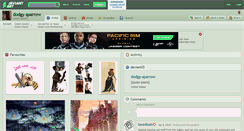 Desktop Screenshot of dodgy-sparrow.deviantart.com