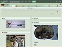 Tablet Screenshot of eric64.deviantart.com