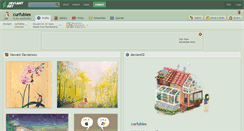 Desktop Screenshot of curfubles.deviantart.com