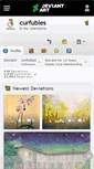 Mobile Screenshot of curfubles.deviantart.com