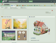 Tablet Screenshot of curfubles.deviantart.com