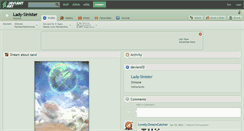 Desktop Screenshot of lady-sinister.deviantart.com